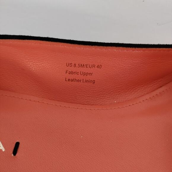 Via Spiga Flat Shoes Women's 8.5 M Edina Sliver Mesh Glitter Metallic Slip-on - Picture 7 of 16